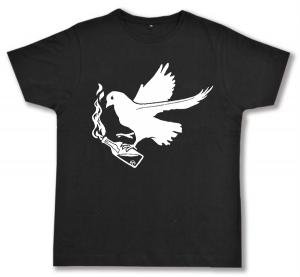 Fairtrade T-Shirt: Taube mit Molli