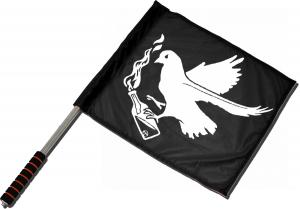 Friedenstaube (Fahne / Flagge (ca. 150x100cm), linkefahnen.de