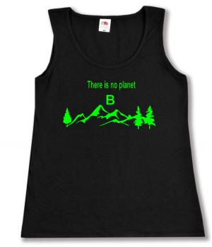 tailliertes Tanktop: There is no planet B