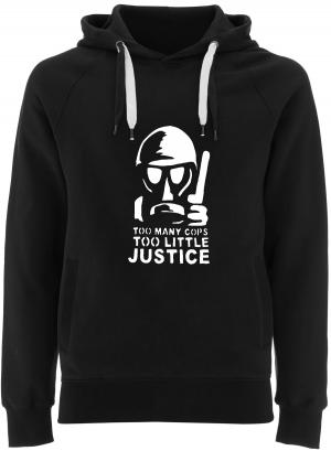Fairtrade Pullover: Too many Cops - Too little Justice