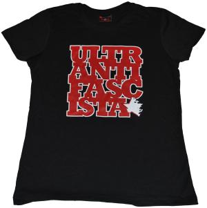 tailliertes T-Shirt: Ultrantifascista