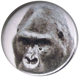 25mm Button: Unbekannter Affe