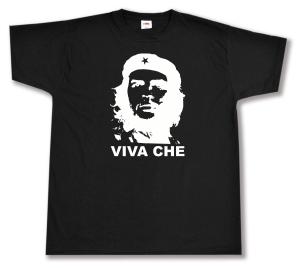T-Shirt: Viva Che Guevara (weiß/schwarz)