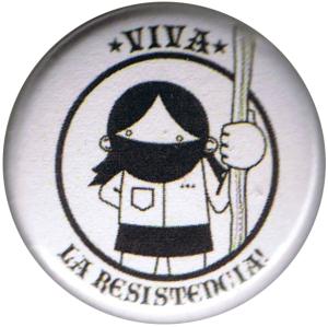 50mm Button: Viva la Resistencia!