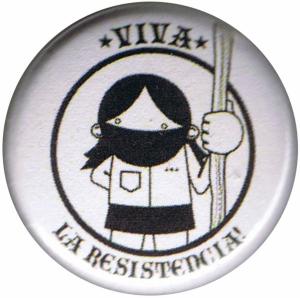 50mm Magnet-Button: Viva la Resistencia!