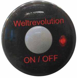 25mm Magnet-Button: Weltrevolution