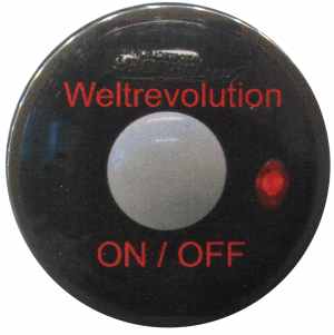 37mm Magnet-Button: Weltrevolution