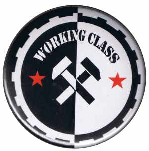 25mm Button: Working Class Hämmer