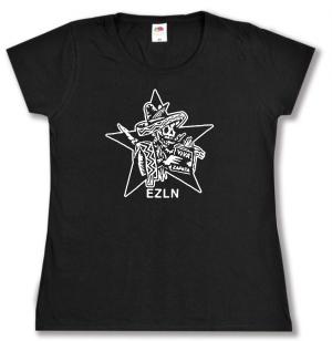 tailliertes T-Shirt: Zapatistas Stern EZLN