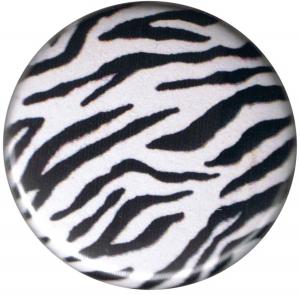 37mm Button: Zebra