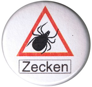 25mm Button: Zecken