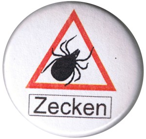 25mm Magnet-Button: Zecken