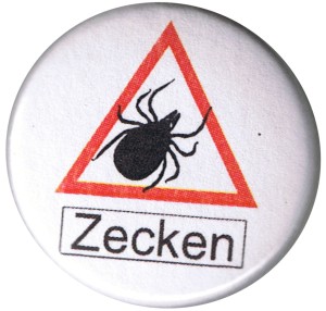 50mm Magnet-Button: Zecken