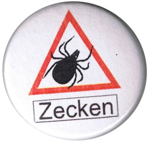 37mm Button: Zecken