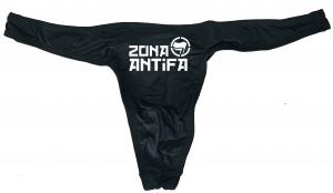 Herren Stringtanga: Zona Antifa