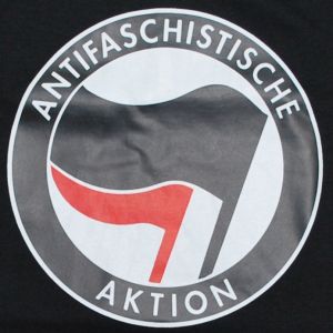 Antifaschistische Aktion (schwarz/rot)