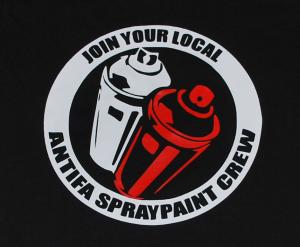 Join your local antifa spraypaint crew