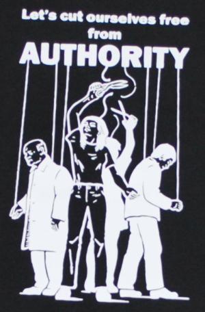 Let´s cut ourselves free from authority