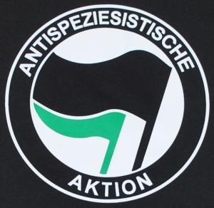 Antispeziesistische Aktion (schwarz/grün)