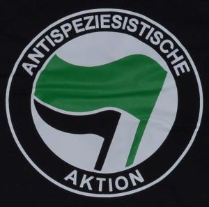 Antispeziesistische Aktion (grün/schwarz)