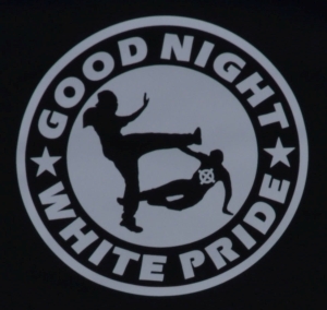 Good night white pride (dünner Rand)