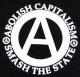 Zum tailliertes Tanktop "Abolish Capitalism - Smash The State" für 13,12 € gehen.