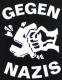 Zum tailliertes Tanktop "Gegen Nazis" für 13,12 € gehen.