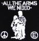 Zum tailliertes Tanktop "All the Arms we need" für 13,12 € gehen.