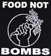 Zum tailliertes Tanktop "Food Not Bombs" für 13,12 € gehen.