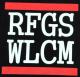 Zum tailliertes Tanktop "RFGS WLCM" für 13,12 € gehen.
