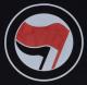 Zum tailliertes Tanktop "Antifa Logo (rot/schwarz, ohne Schrift)" für 13,12 € gehen.