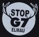 Zum tailliertes Tanktop "Stop G7 Elmau" für 13,12 € gehen.