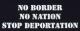 Zum tailliertes Tanktop "No Border - No Nation - Stop Deportation" für 13,12 € gehen.
