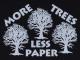Zum Tanktop "More Trees - Less Paper" für 13,12 € gehen.