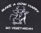 Zum Fairtrade T-Shirt "Make a Cow happy - Go Vegetarian" für 18,10 € gehen.