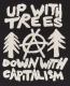 Zum Fairtrade T-Shirt "Up with Trees - Down with Capitalism" für 19,45 € gehen.