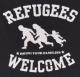 Zum Fairtrade T-Shirt "Refugees welcome (weiß)" für 18,10 € gehen.