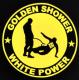 Zum Fairtrade T-Shirt "Golden Shower white power" für 18,10 € gehen.