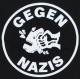 Zum T-Shirt "Gegen Nazis (rund)" für 13,12 € gehen.
