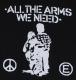 Zum tailliertes T-Shirt "All the Arms we need" für 14,00 € gehen.