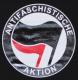 Zum tailliertes T-Shirt "Antifaschistische Aktion (schwarz/rot)" für 14,00 € gehen.