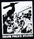 Zum tailliertes T-Shirt "Smash Police States" für 14,00 € gehen.