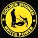 Zum Kapuzen-Pullover "Golden Shower white power" für 30,00 € gehen.