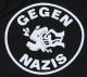 Zum Kapuzen-Pullover "Gegen Nazis (rund)" für 28,00 € gehen.