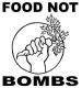 Zum Polo-Shirt "Food Not Bombs" für 16,10 € gehen.