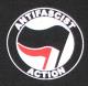 Zum Polo-Shirt "Antifascist Action (schwarz/rot)" für 16,10 € gehen.