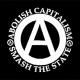 Zum Polo-Shirt "Abolish Capitalism - Smash The State" für 16,10 € gehen.
