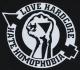 Zum Longsleeve "Love Hardcore - Hate Homophobia" für 15,00 € gehen.