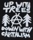 Zum Longsleeve "Up with Trees - Down with Capitalism" für 15,00 € gehen.