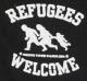 Zur Kapuzen-Jacke "Refugees welcome (weiß)" für 30,00 € gehen.